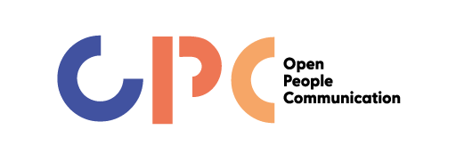 Logo Open People Communication. OPC